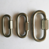 Gancho de cadena de eslabones de acero inoxidable Eslabón ovalado Eslabón rápido
