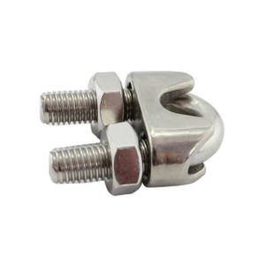 Accesorios de cuerda de alambre de acero DIN741 Clip de cuerda de alambre