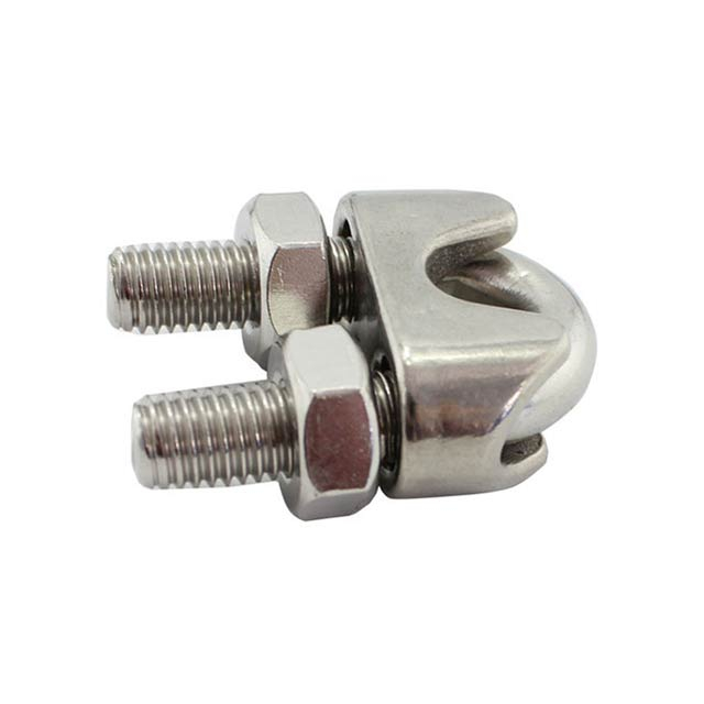 Accesorios de cuerda de alambre de acero DIN741 Clip de cuerda de alambre