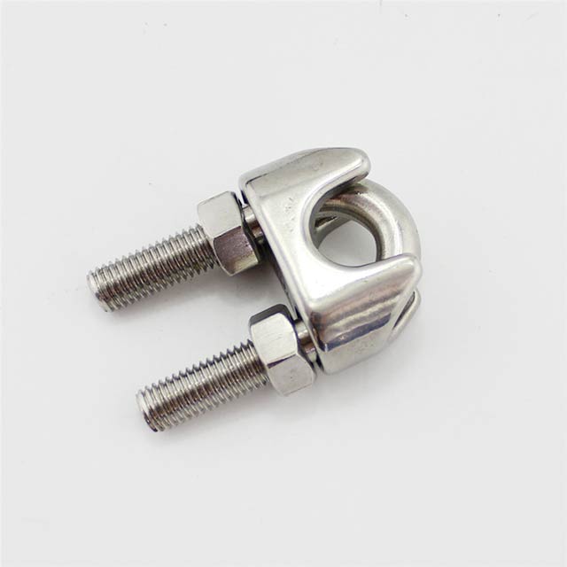 Accesorios de cuerda de alambre de acero DIN741 Clip de cuerda de alambre