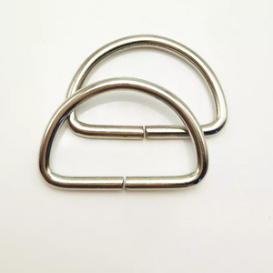 Anillos en D soldados de acero inoxidable para bolsos al por mayor