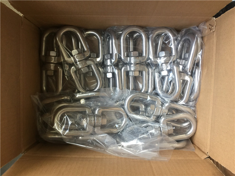 Proveedor de ojo giratorio de cadena de acero inoxidable y ojo giratorio