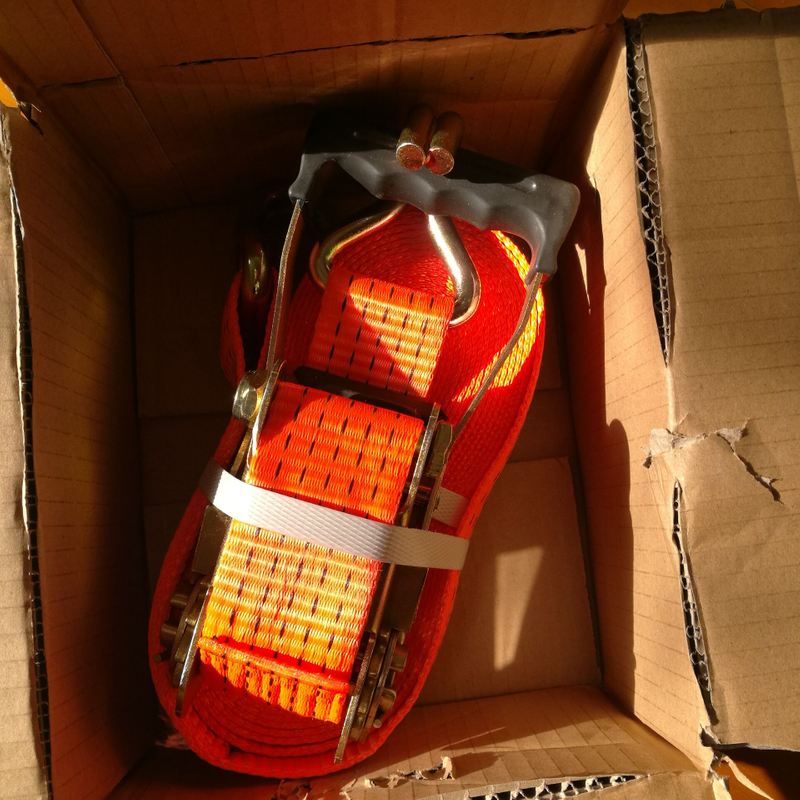 Correas de trinquete para camiones Cinturón de amarre de carga al por mayor