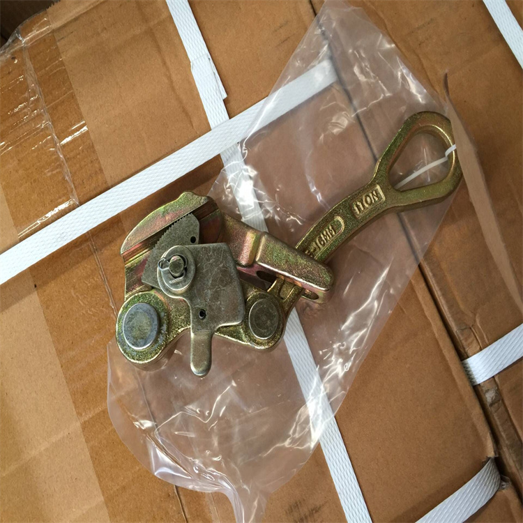 Venta al por mayor de empuñadura de cuerda de alambre de alta calidad de trinquete de acero al carbono forjado
