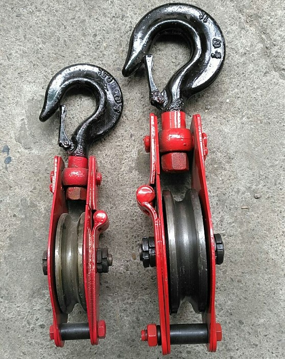 Bloque de polea simple Tipo de gancho Bloque de polea de polea simple