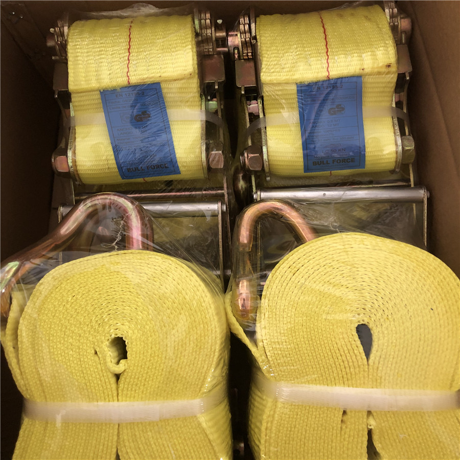 Correas de trinquete para camiones Trinquete de amarre Trinquete de acero al por mayor
