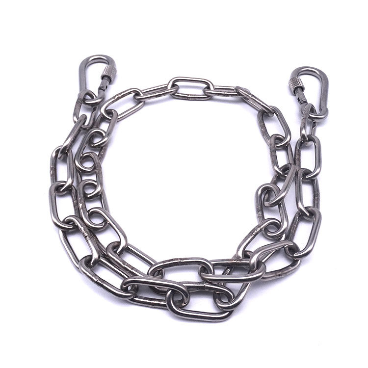 Cadena de eslabones de acero dulce ordinario Proveedor de eslabones de cadena galvanizados