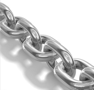 Cadena de eslabones galvanizados en caliente Cadena de eslabones DIN764
