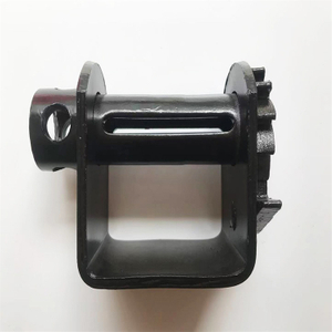 Correa de amarre de carga Cabrestante de camión combinado de perfil alto de 4" Deslizador en L doble