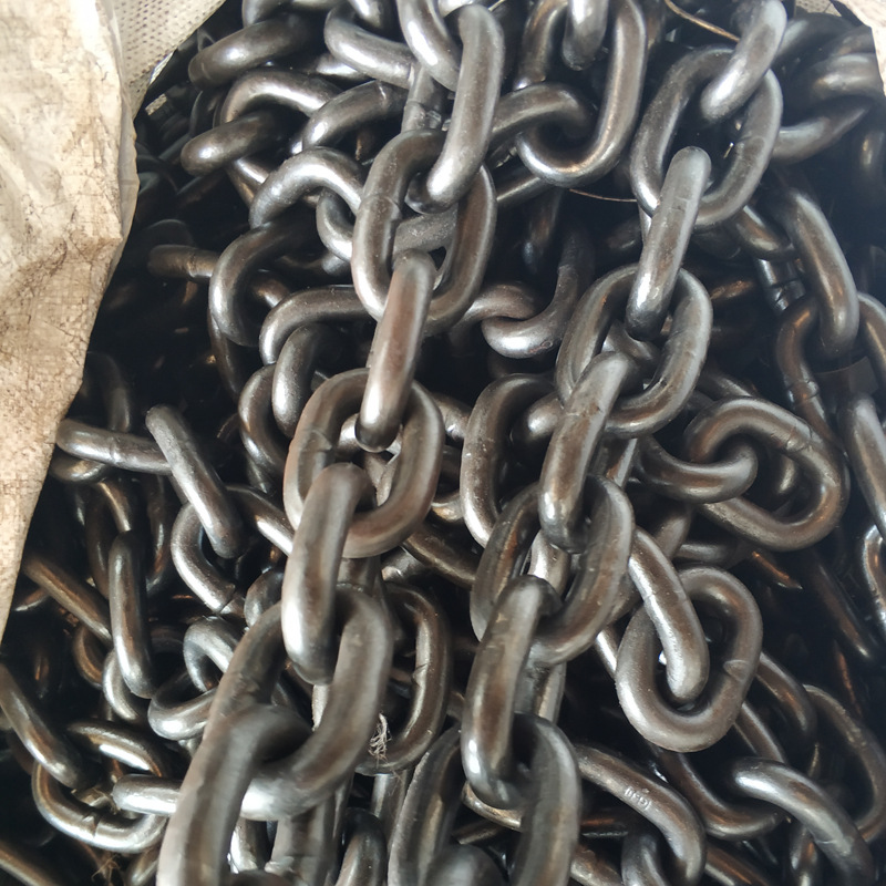 Cadena de eslabones galvanizados en caliente Cadena de eslabones DIN764