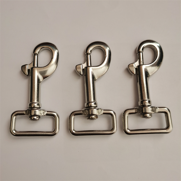 Gancho de seguridad giratorio cuadrado Gancho de seguridad con anillo en D