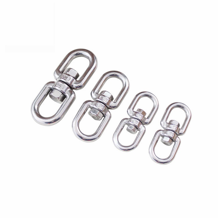 Proveedor de ojo giratorio de cadena de acero inoxidable y ojo giratorio