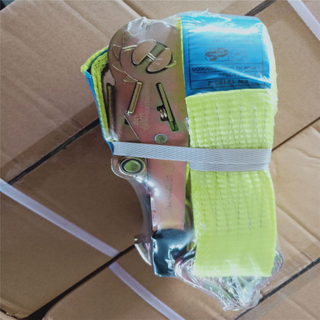 Hebilla de trinquete de acero para amarre de carga con amarre de trinquete