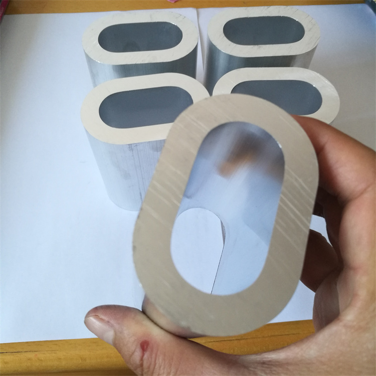 Accesorios para cables de acero EN13411-3 Virola de aluminio