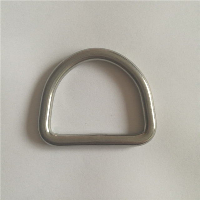 Anillos en D soldados de acero inoxidable para bolsos al por mayor