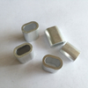 Cuerda de alambre de acero Virola de aluminio Mangas ovaladas de aluminio DIN3093