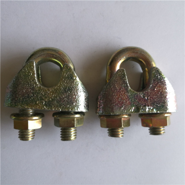 Clip de cuerda de alambre de acero Din1142 Clip de cuerda de alambre maleable galvanizado