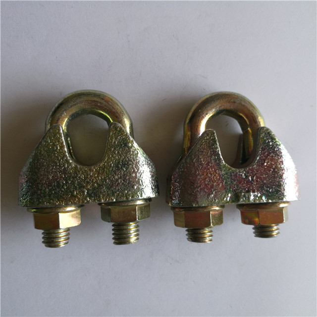 Clip de cuerda de alambre de acero Din1142 Clip de cuerda de alambre maleable galvanizado