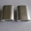 Cuerda de alambre de acero Virola de aluminio Mangas ovaladas de aluminio DIN3093
