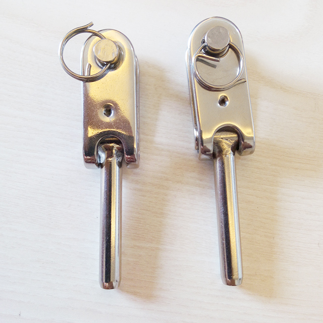 Accesorios de pasamanos Palanca de tensor de acero inoxidable/Terminal de cable de acero