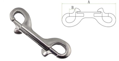 Gancho a presi&oacute;n de doble extremo