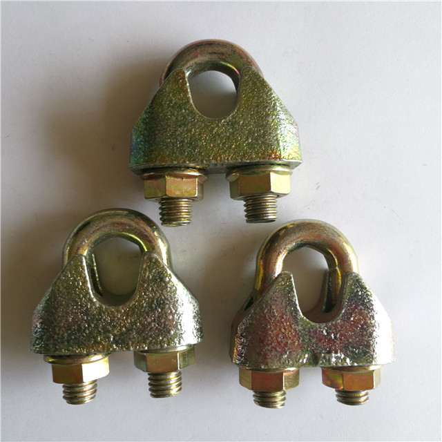 Clip de cuerda de alambre de acero Din1142 Clip de cuerda de alambre maleable galvanizado