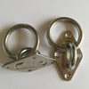 Marine Hardware Placa de ojo de diamante de acero inoxidable con anillo