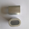 Cuerda de alambre de acero Virola de aluminio Mangas ovaladas de aluminio DIN3093