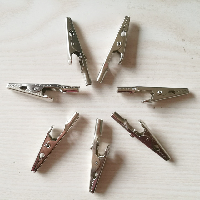 Pinza de cocodrilo de metal Pinza de cocodrilo al por mayor