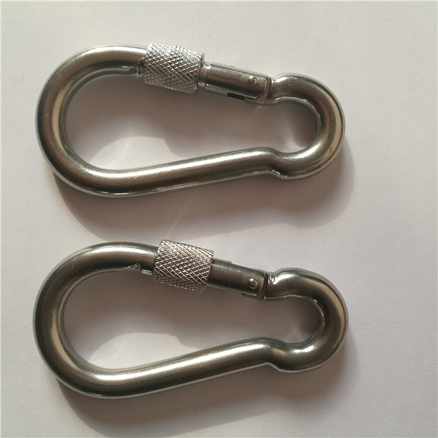 D Ring Carabine Din5299D Mosquetón con tornillo